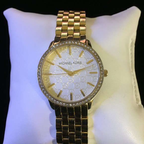 MICHAEL KORS Ladies Glitz Watch - Picture 1 of 5